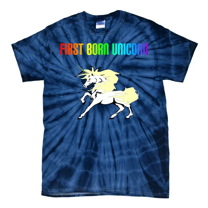 First Born Unicorn Tie-Dye T-Shirt