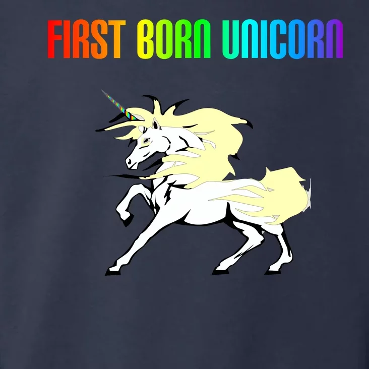 First Born Unicorn Toddler Hoodie