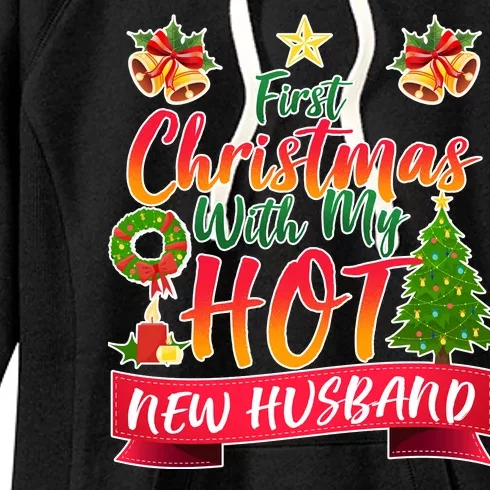 First Christmas With Hot New Husband Women's Fleece Hoodie