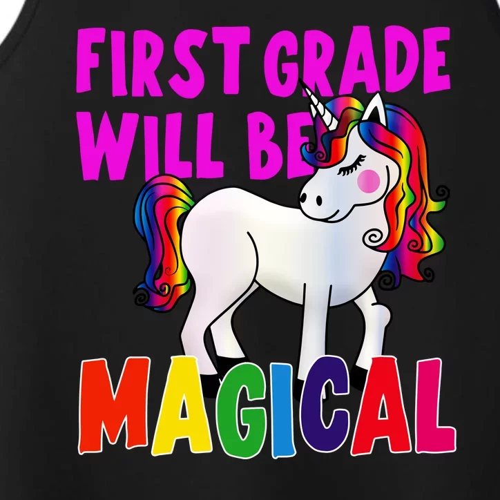 First Grade Will Be Magical Performance Tank