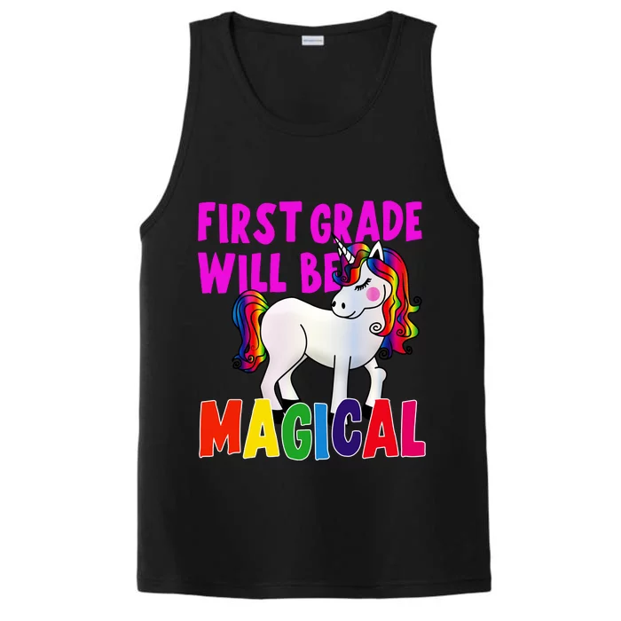 First Grade Will Be Magical Performance Tank