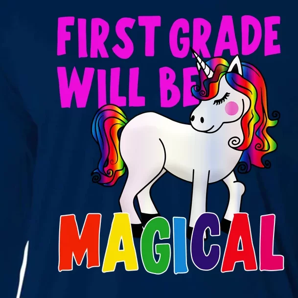 First Grade Will Be Magical Cooling Performance Long Sleeve Crew