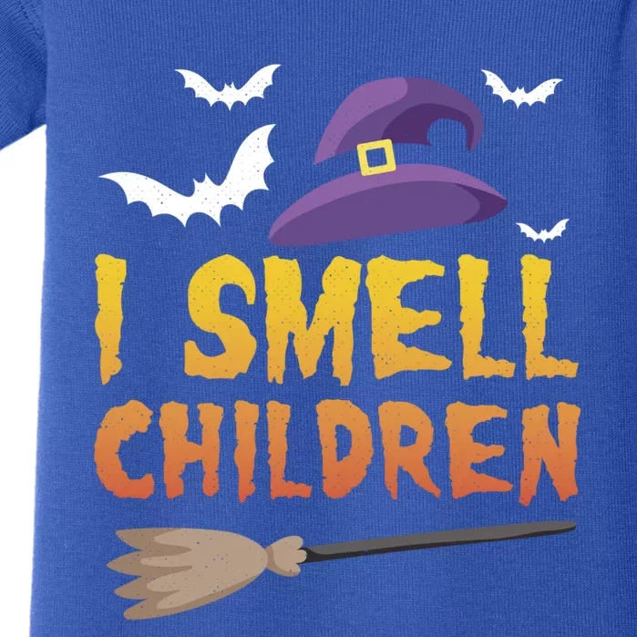 Funny I Smell Children Halloween Witch Gift Design Cute Gift Baby Bodysuit