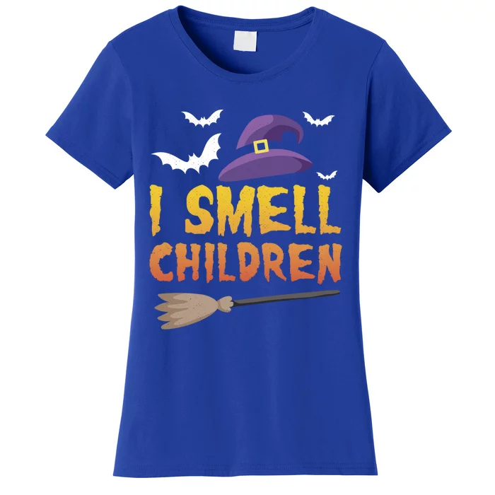 Funny I Smell Children Halloween Witch Gift Design Cute Gift Women's T-Shirt