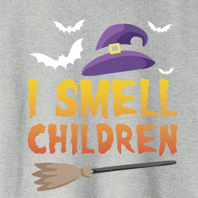 Funny I Smell Children Halloween Witch Gift Design Cute Gift Women's Crop Top Tee