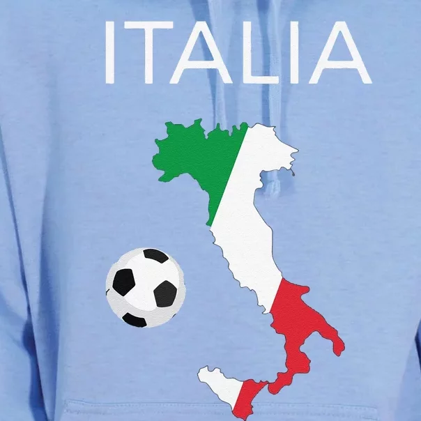 Funny Italy Soccer Forza Azzurri Italian Italia Unisex Surf Hoodie