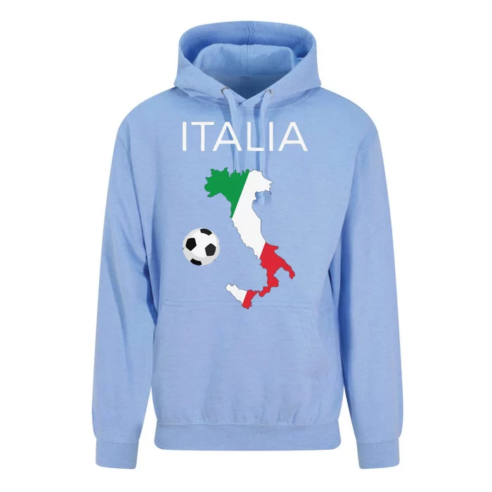 Funny Italy Soccer Forza Azzurri Italian Italia Unisex Surf Hoodie