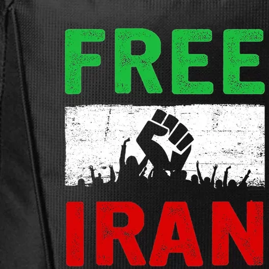 Free Iran Stand With The Women Of Iran City Backpack