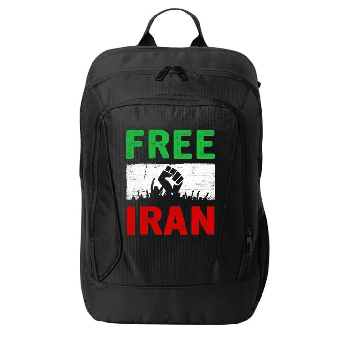 Free Iran Stand With The Women Of Iran City Backpack