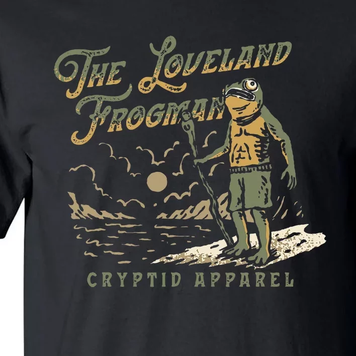 Frog I Saw The Loveland Frogman Tall T-Shirt