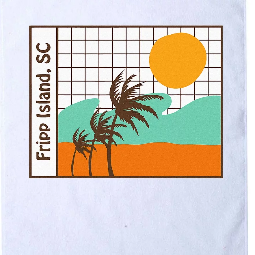 Fripp Island South Carolina Beach Platinum Collection Golf Towel