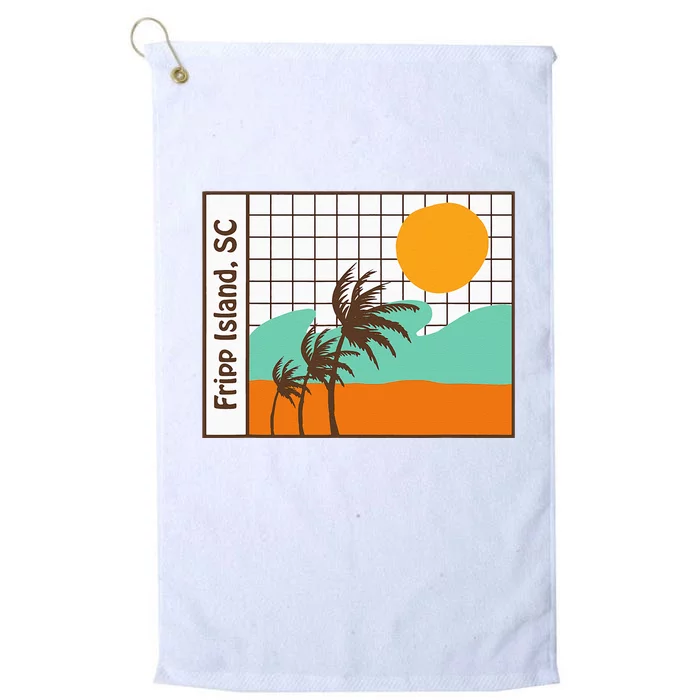 Fripp Island South Carolina Beach Platinum Collection Golf Towel