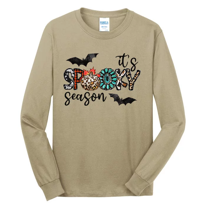 Funny Its Spooky Season Halloween Tall Long Sleeve T-Shirt