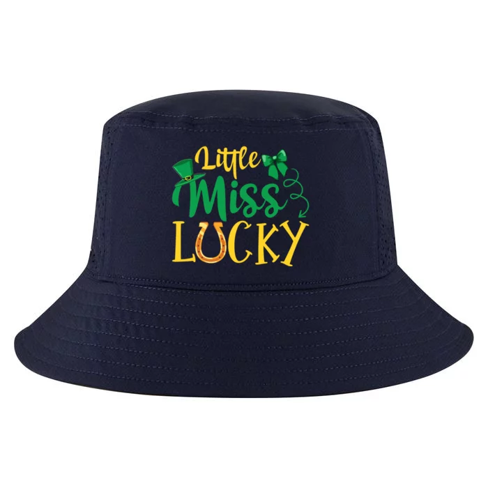 Funny Irish St Patricks Day Shenanigans Little Miss Lucky Funny Gift Cool Comfort Performance Bucket Hat