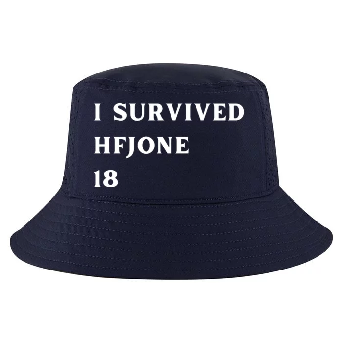 Funny I Survive Hfjone 18 Cool Comfort Performance Bucket Hat