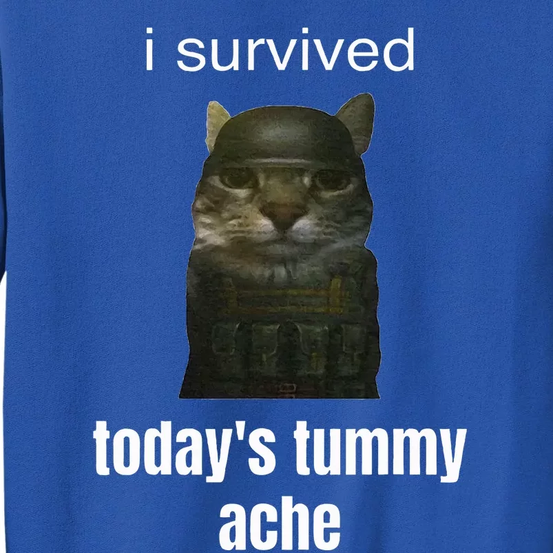 Funny I Survived TodayS Tummy Ache Sweatshirt