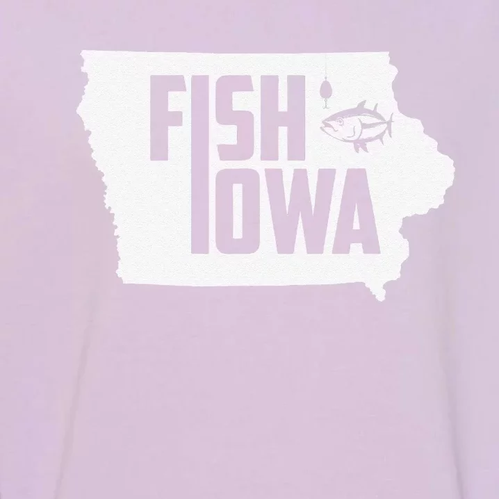 Fish Iowa State Pride Fishing Garment-Dyed Sweatshirt