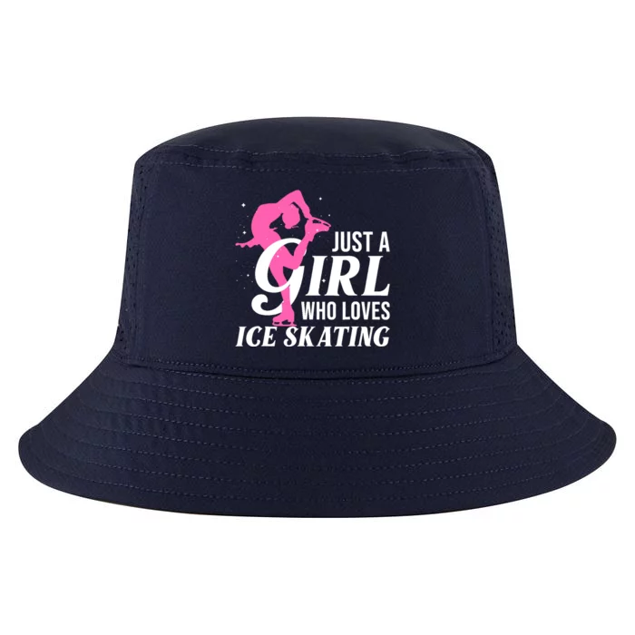 Funny Ice Skating Gift For Girl Wo Skater Figure Skating Cool Comfort Performance Bucket Hat