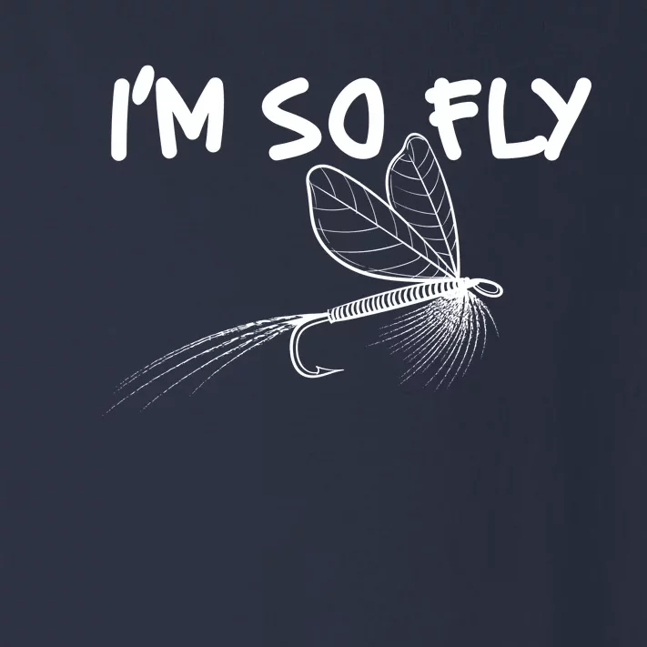 Funny I'm So Fly Fish Lure Fishing Fan Toddler Long Sleeve Shirt