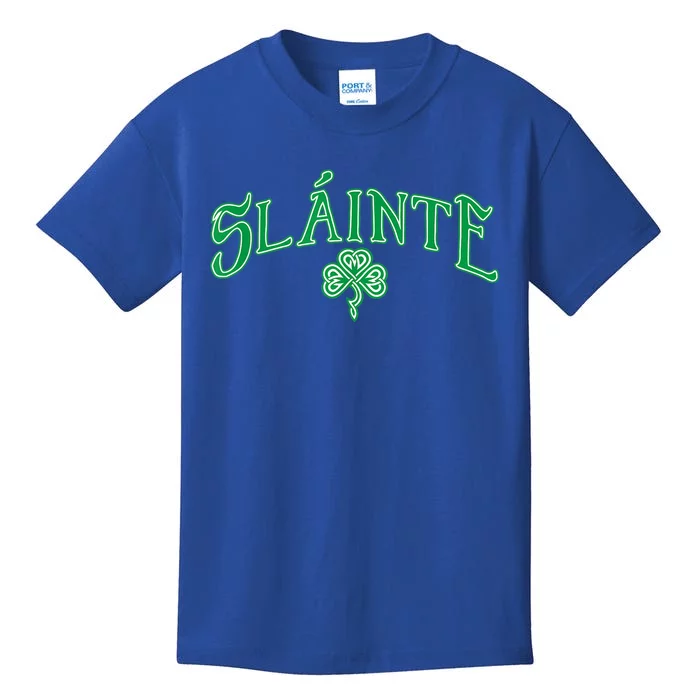 Funny Irish Slainte Gaelic Cheers Gift Kids T-Shirt