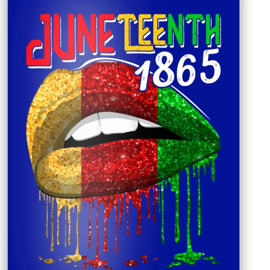 Free Ish Since 1865 Black History Month Melanin Juneteenth Gift Poster