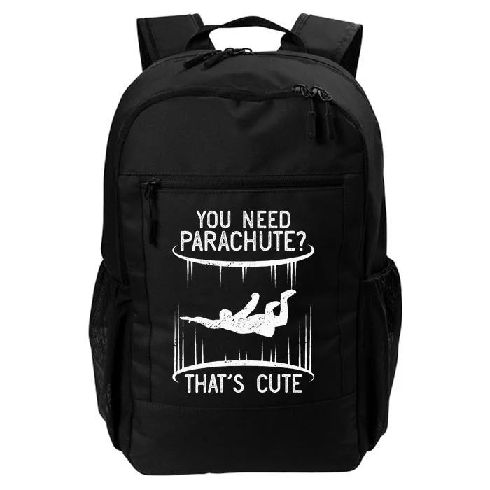 Funny indoor skydiving VNeck Daily Commute Backpack