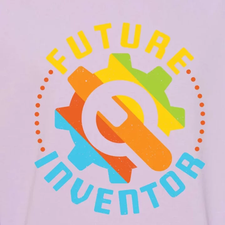 Future Inventor Stem Engineering Love Inventing Graphic Gift Garment-Dyed Sweatshirt