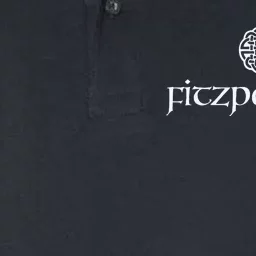 Fitzpatrick Irish Surname Dara Knot Strength Monogram Softstyle Adult Sport Polo