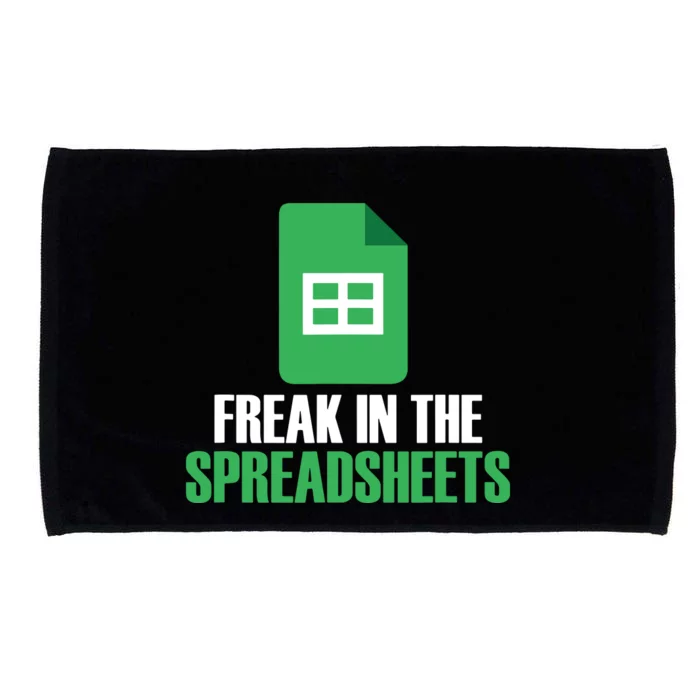 Freak In Spreadsheets Excel Accountant Accounting Microfiber Hand Towel