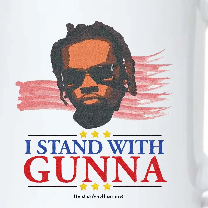 Funny I Stand With G.Unna He Didn’T Tell On Me Gift Black Color Changing Mug