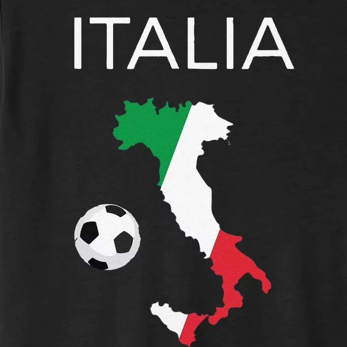 Funny Italy Soccer Forza Azzurri Italian Italia ChromaSoft Performance T-Shirt