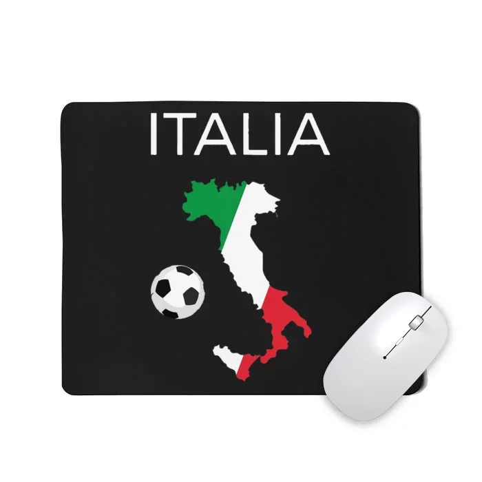 Funny Italy Soccer Forza Azzurri Italian Italia Mousepad