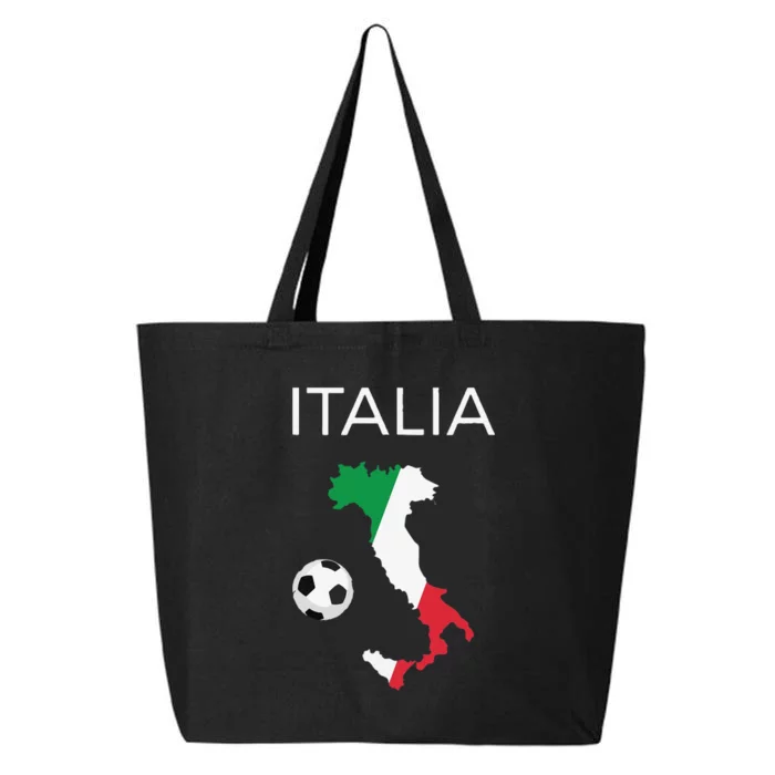 Funny Italy Soccer Forza Azzurri Italian Italia 25L Jumbo Tote