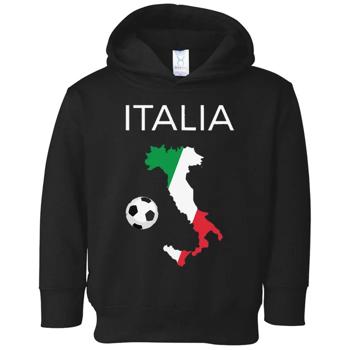 Funny Italy Soccer Forza Azzurri Italian Italia Toddler Hoodie