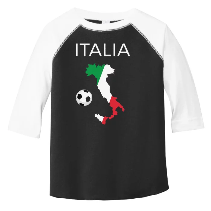 Funny Italy Soccer Forza Azzurri Italian Italia Toddler Fine Jersey T-Shirt