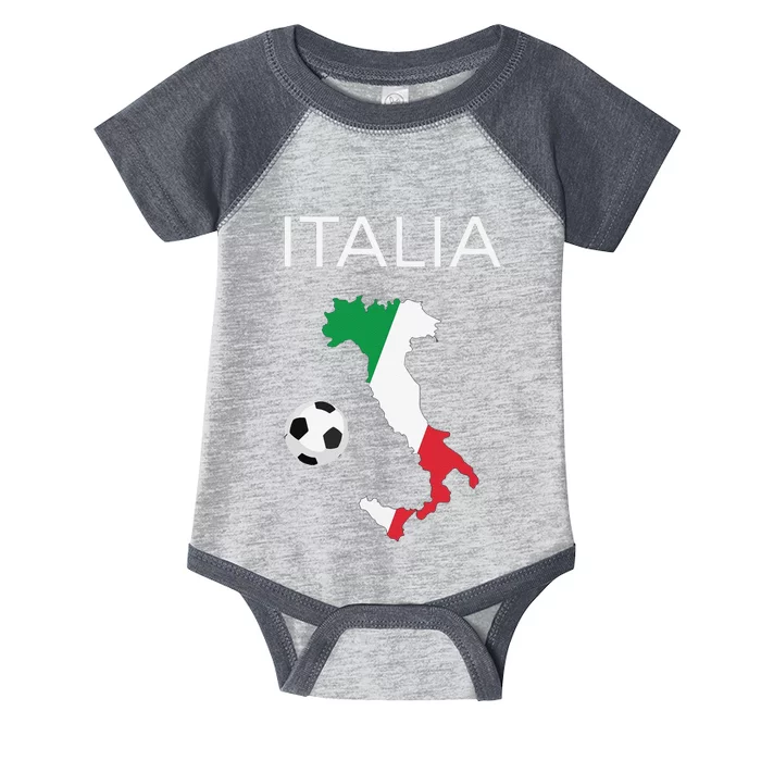 Funny Italy Soccer Forza Azzurri Italian Italia Infant Baby Jersey Bodysuit