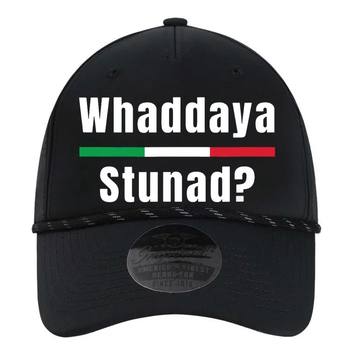 Funny Italian Sayings Whaddaya Stunad Performance The Dyno Cap