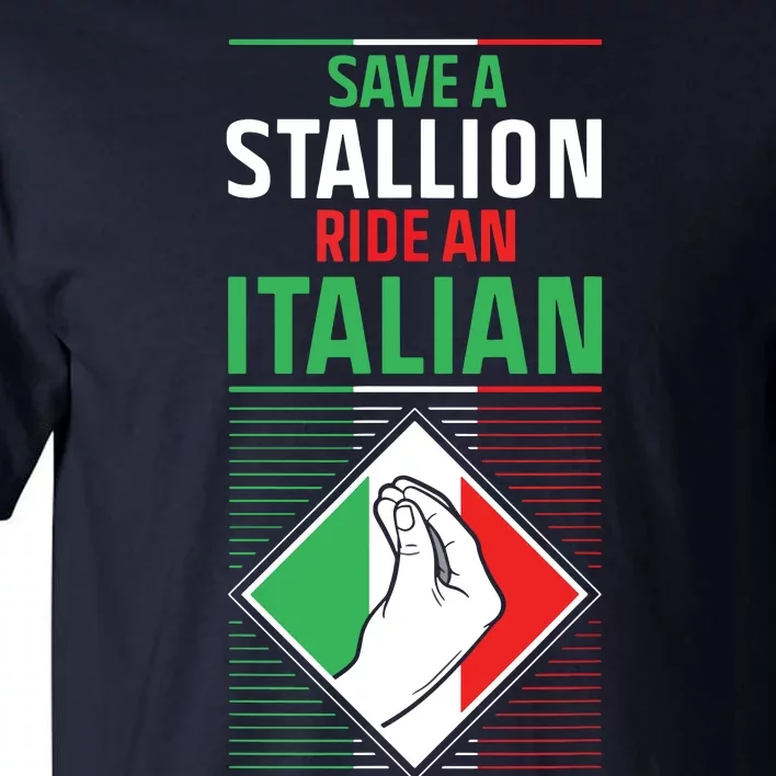 Funny Italian Slang Italy Sayings Humor Joke Quote Tall T-Shirt