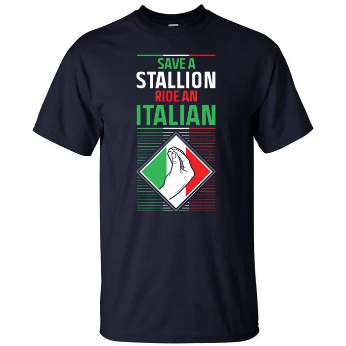 Funny Italian Slang Italy Sayings Humor Joke Quote Tall T-Shirt