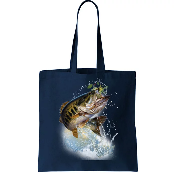 Fish and Hook Tote Bag