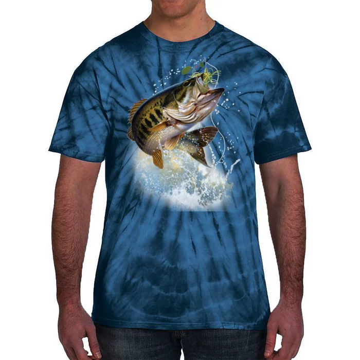 Fish and Hook Tie-Dye T-Shirt