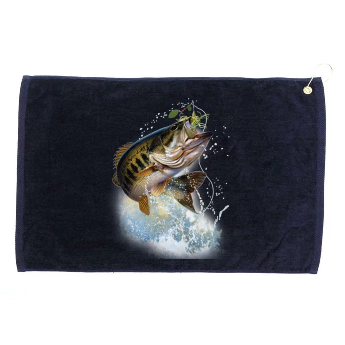 Fish and Hook Grommeted Golf Towel