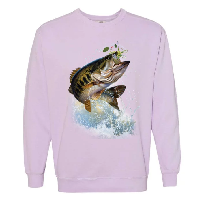 Fish and Hook Garment-Dyed Sweatshirt