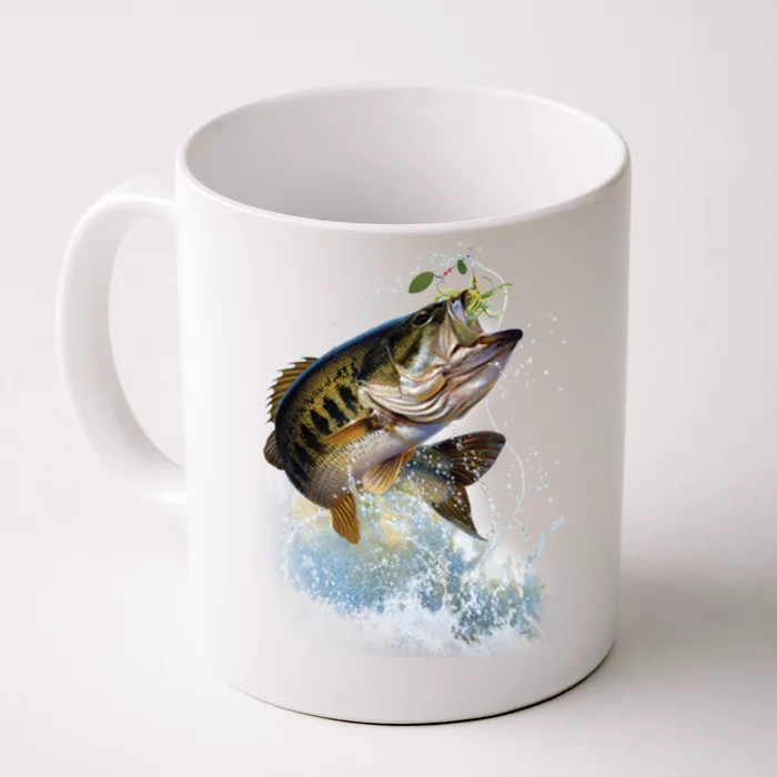 Fish and Hook Front & Back Coffee Mug