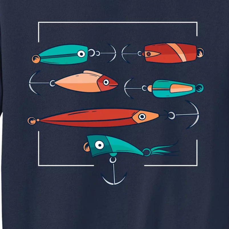 Fish Bait Set Sweatshirt