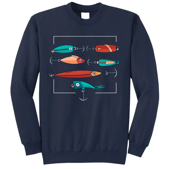 Fish Bait Set Sweatshirt