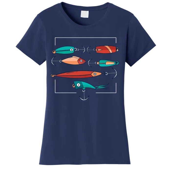 Fish Bait Set Women's T-Shirt