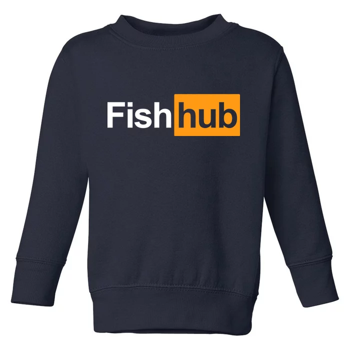 Fish Hub Toddler Sweatshirt