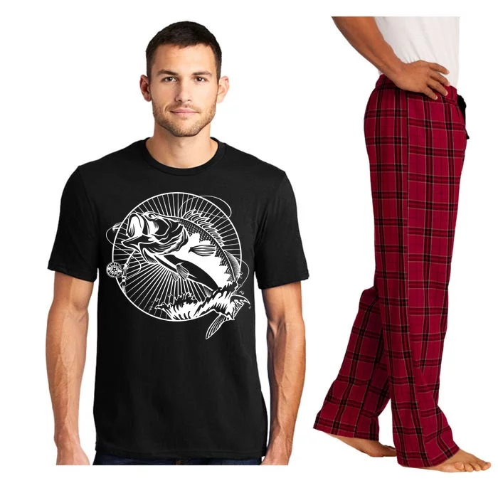 Fishing - Jumping Bass Fish Pajama Set