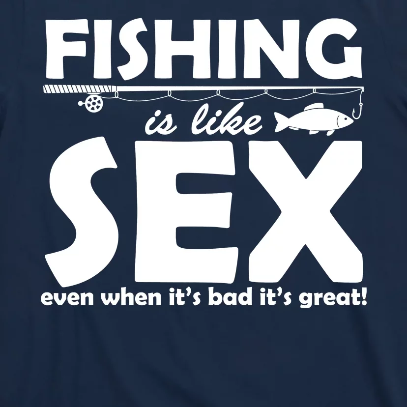 Fishing Is like Sex T-Shirt